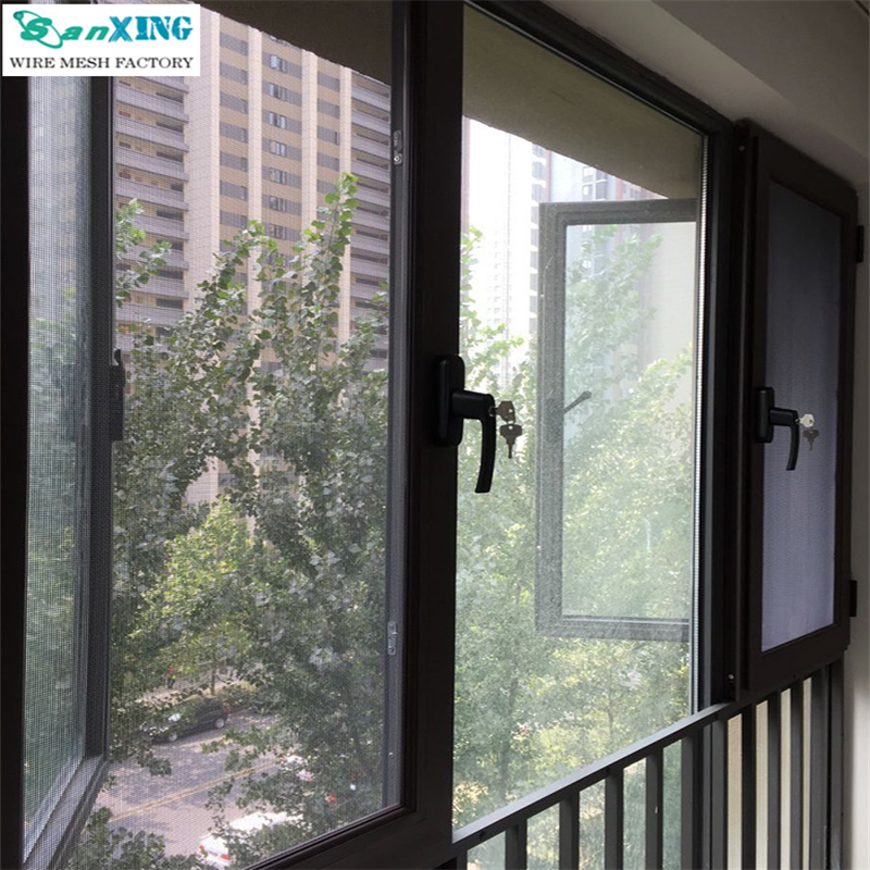 Écran de fenêtre de protection contre la protection en moustique en moustique en acier inoxydable