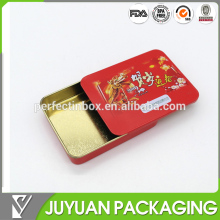 chewing gum tin box with sliding lid,candy tin box with sliding lid