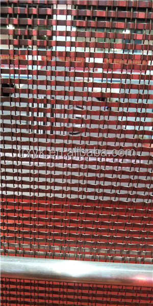 copper metal  interior screen mesh for indoor decoration