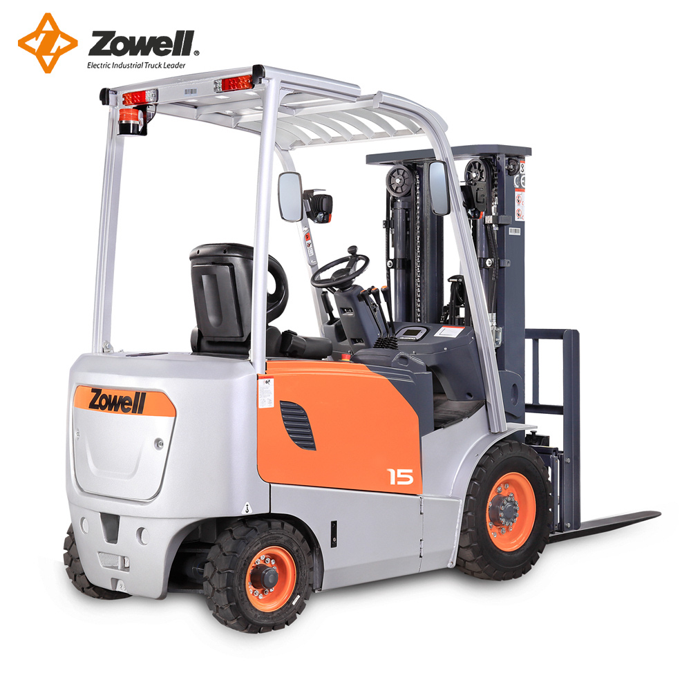 electric counterbalance forklift warehouse equipment