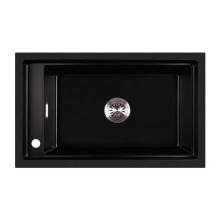 EJOY High Quality XW750 Kitchen Sink - Quartz OEM/ODM Composite Black Kitchen Sink