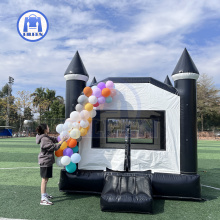 Modern Black 10x10x11ft Inflatable Bouncy Castle for Toddler - Rental & Resell