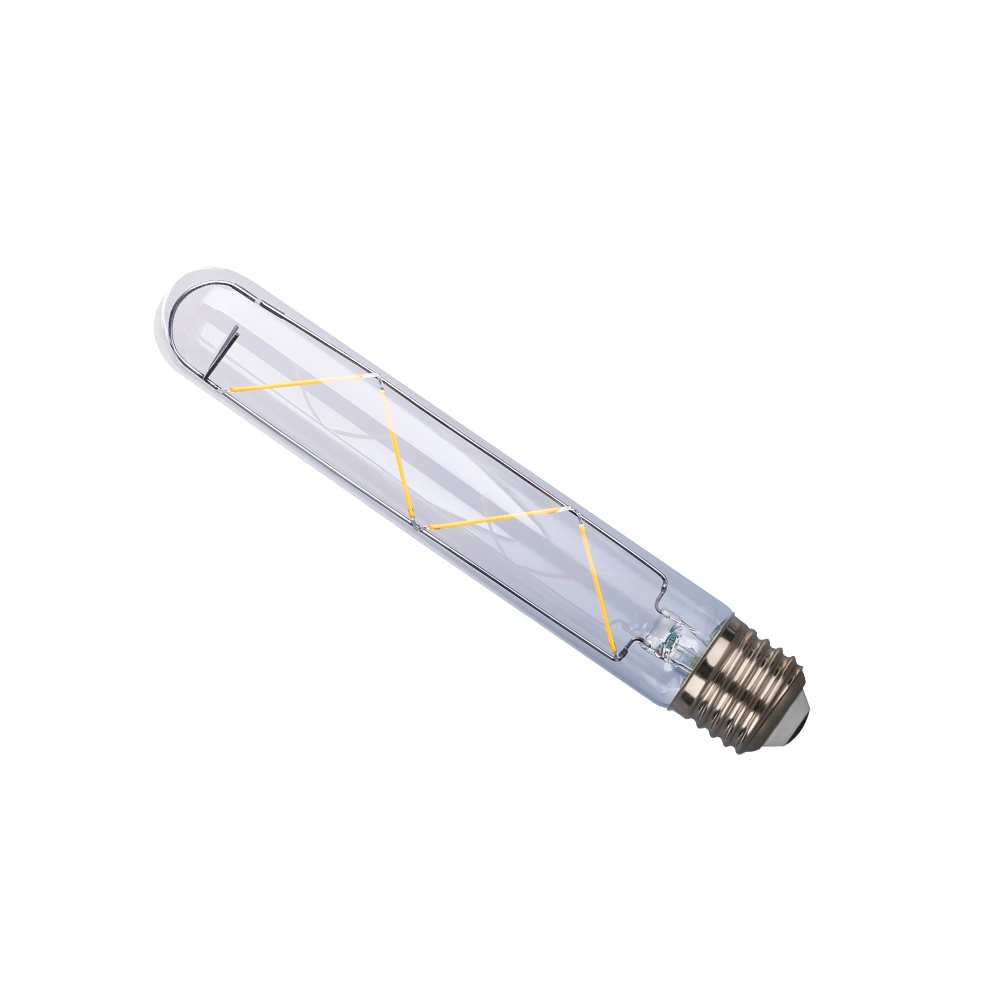 Hot Selling T28 Straight Filament Light with 120V-230V Input Voltage