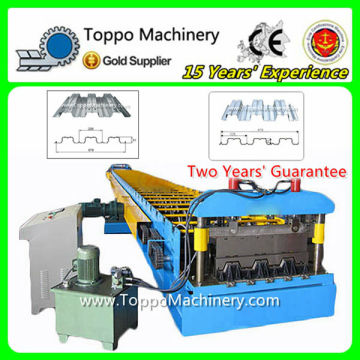 Aluminum Metal Floor Decking Sheet Making Machine