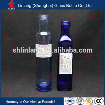 Wholesale Manufacturer Glass Bottle Blue Olive Oil Glass Bottle