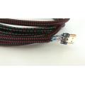 Density Cotton Solid Expandable Braided Cable Sleeving