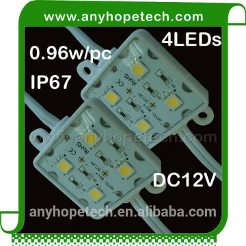 Housing decoration IP67 4LEDs 0.96w per pc led driver module