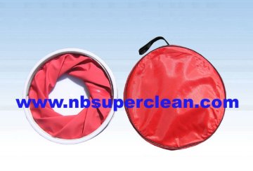 Outdoor types of folding bucket, portable folding bucket
