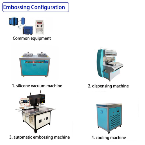 Máy dập nổi nhãn mác quần áo sưởi ấm