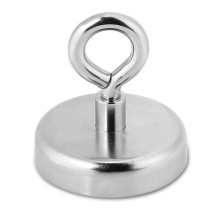 Holding Cup Magnets Neodymium pot magnet with eyebolt