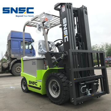 AC Motor 2.5 Ton Battery Operated Forklift