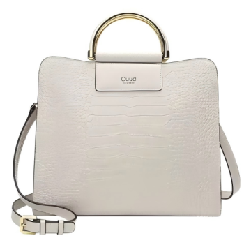 Crocodile pattern women's handbag