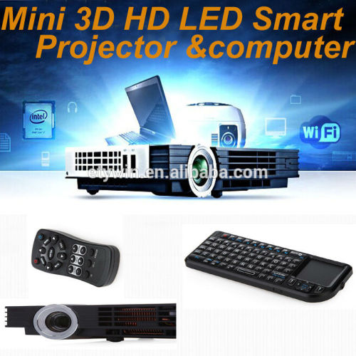 WholesaleMini Projector all in one full hd 3d led projector built-in computer 300 inch projector screen hd projector