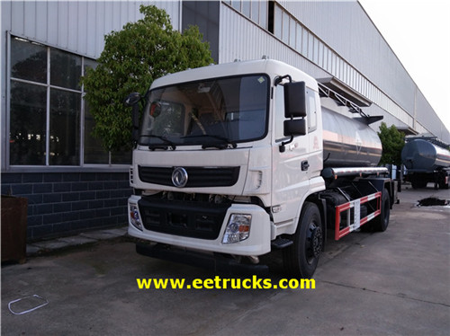 Dongfeng 9000 lita hydrochloric asidi ya usafirishaji wa usafirishaji