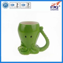 Ceramic Ocean Series Special Design Octopus Ceramic 3D Coffee Mug,Octopus Shaped Ceramic Art Crafted Mugs