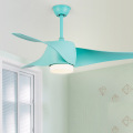 LEDER Ventilatore da soffitto Tiffany con luce