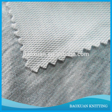 sports apparel melange jersey mesh fabric