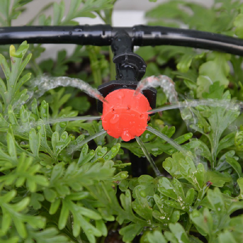 Micro gocciolatore regolabile per irrigazione in plastica agricola