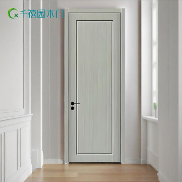 Wooden door bedroom door solid wood painted door