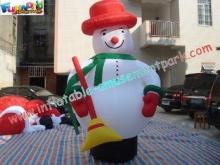 Customized Outside Inflatable Christmas Decorations PVC 5M
