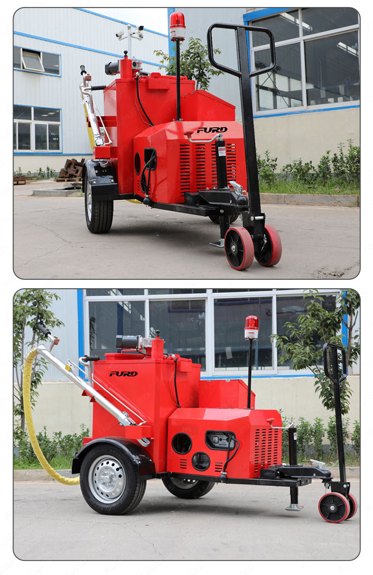 diesel asphalt crack sealing machine