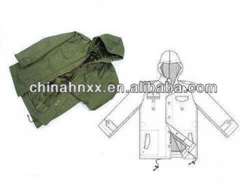 Olive green Military Parka