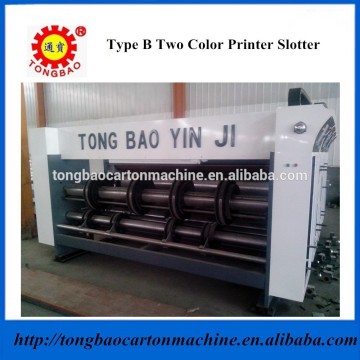 Type B Double Color Printing & Slotting Machine, TB480-2500 Carton Machinery