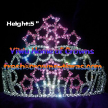 Star Rhinestone Pageant Crowns