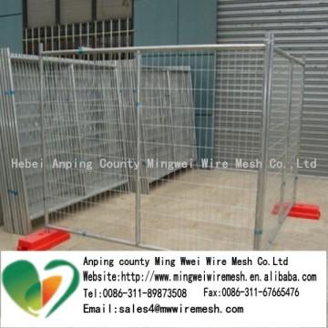 customized steel galvanized temporary fence/ galvanized temporary fence