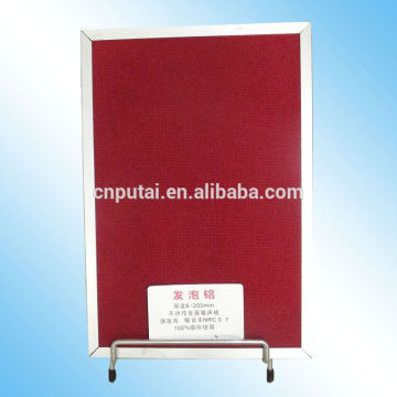 100% Recyclable Aluminum Foam Cloth Composite Panel