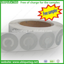 Active rf inlay 13.56mhz HF RFID Tag for library book management