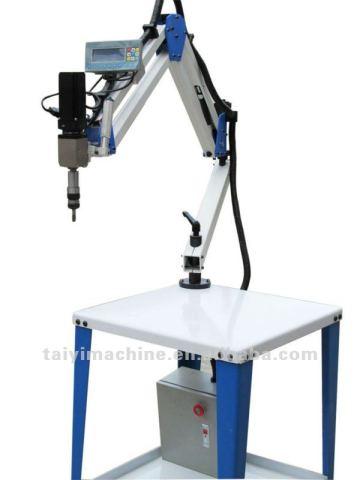 china straight taps servo threading machine factory