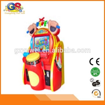 children electric arcade drum lottery vending game machine electronic drum