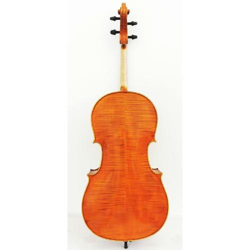 Violonchelo de abeto maestro flameado hecho a mano