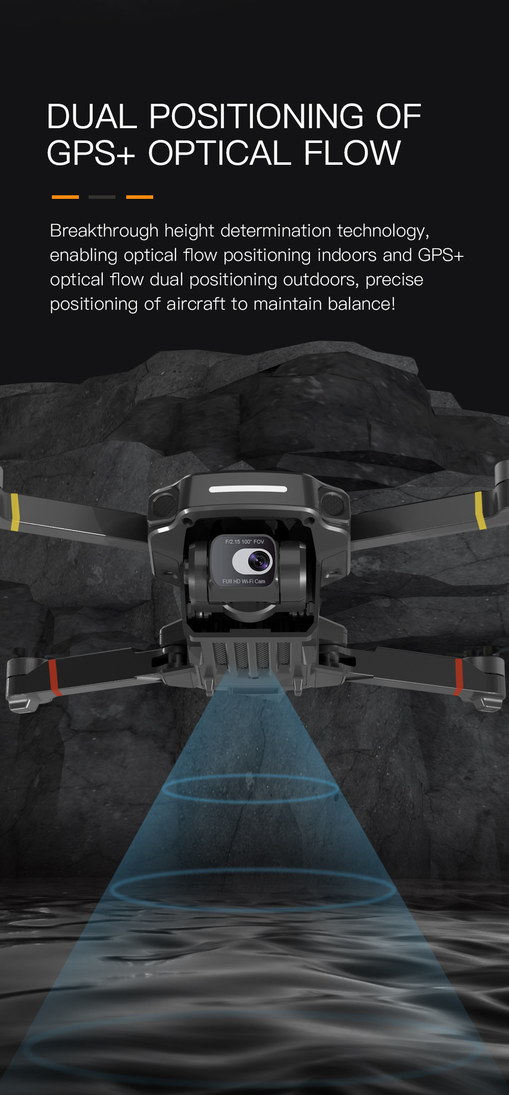 New Arrival SJRC F5S PRO+PRO Plus Drone With 30min flying time and 3.5km FPV Distance