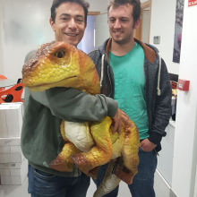 Rerealistic Dinosaur Hand Puppet For Show