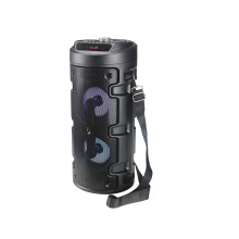 Outdoor Wireless Speaker with RGB Lights and Hanging Stripes for Parties