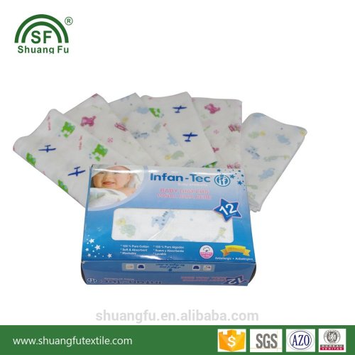 Alibaba China reusable baby wasable muslin cloth diapers nappies