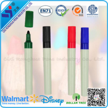 Permanent marker pen for writing on the glass