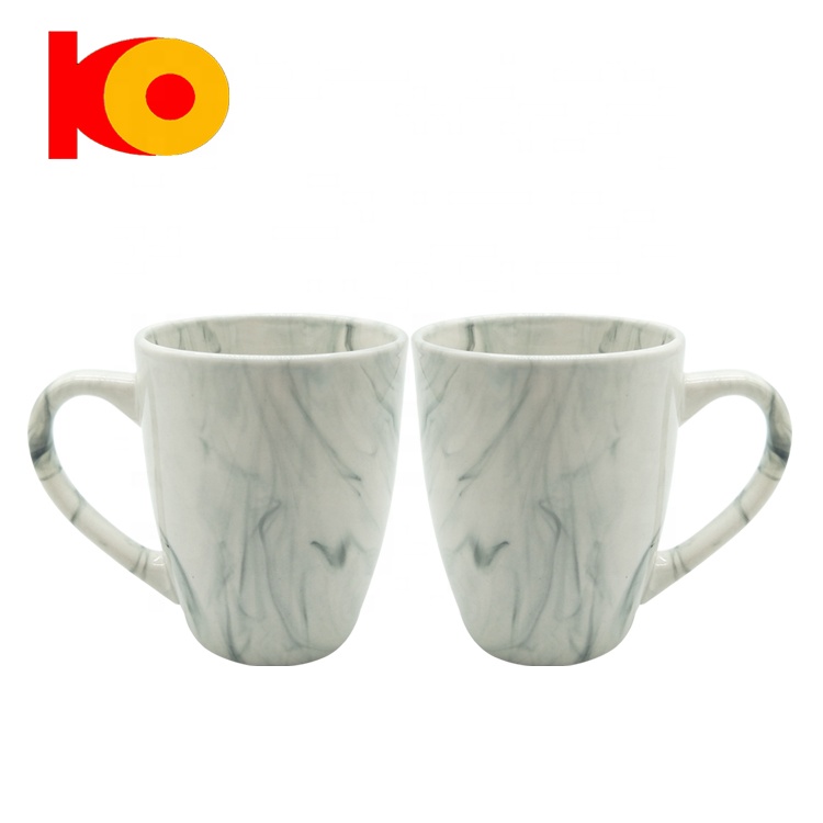 Wholesale bulk cheap 300ml color glazed ceramic coffee cup