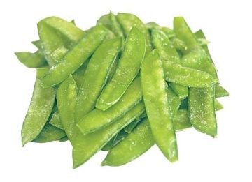 Iqf 4-7cm Freezing Fresh Beans , New Crop Iqf Frozen Pea Pods For Restaurants