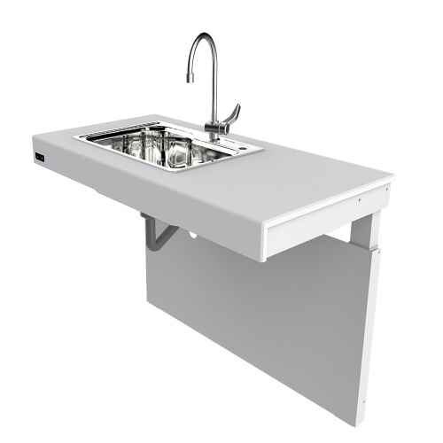 Accessible Adjustable Height Kitchen Sinks for Disabled