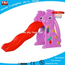 Little rabbit toy plastic swing and slide play set