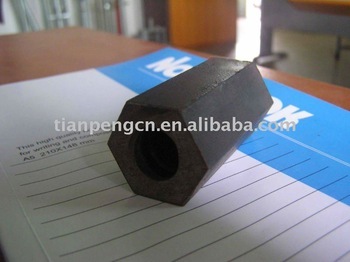 Hex coupling nut, construction formwork fastener