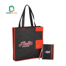 Non Woven Reusable Grocery Tote Bag with Print