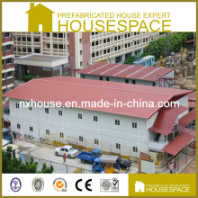 Solid Fireproofed Light Prefab Steel Structure