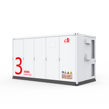 High Voltage 3MWh ESS Solar Storage