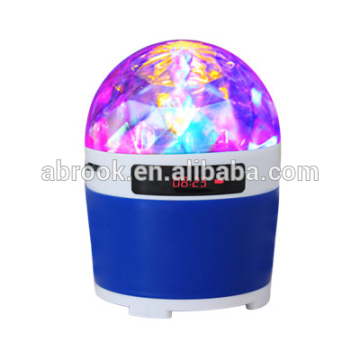 7 colors flashing usb led light speaker ring