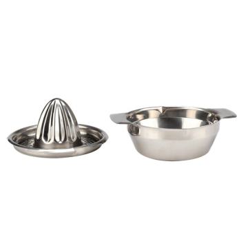 Lemon Squeezer with U-shape Spouts and Container Bowl