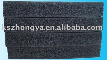 black rubber insulation sheet for adiabatic